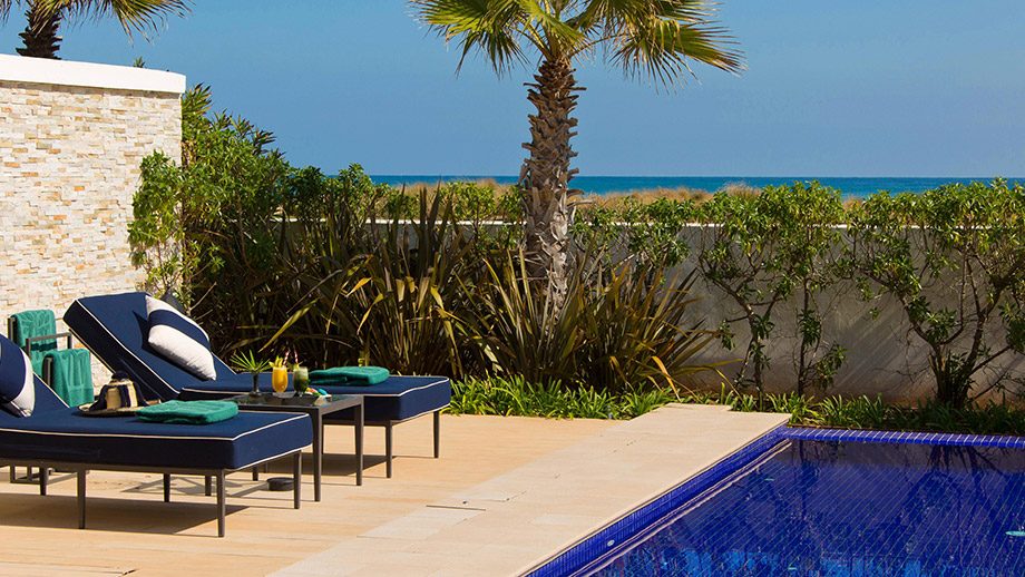 Banyan Tree Morocco Tamouda Bay Accommodation - Two Bedroom Harmony Pool Villa Bedroom