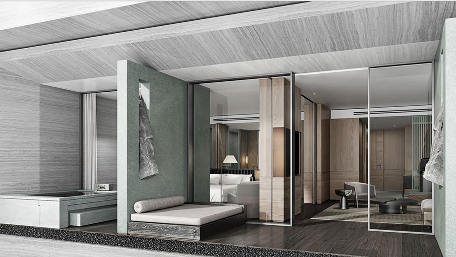 Banyan Tree China Nanjing Accommodation - Cloud Terrace Cliff Suite