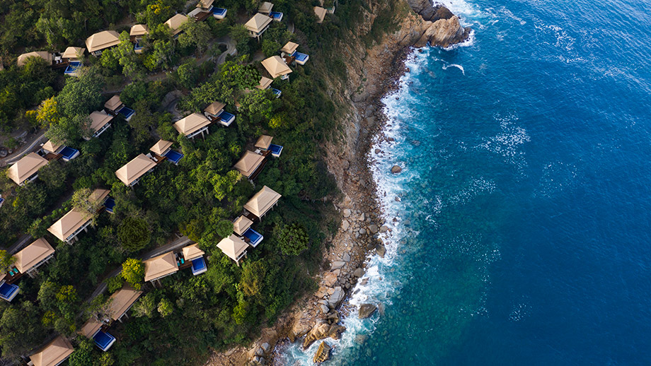Banyan Tree Mexico Cabo Marques Aerial View
