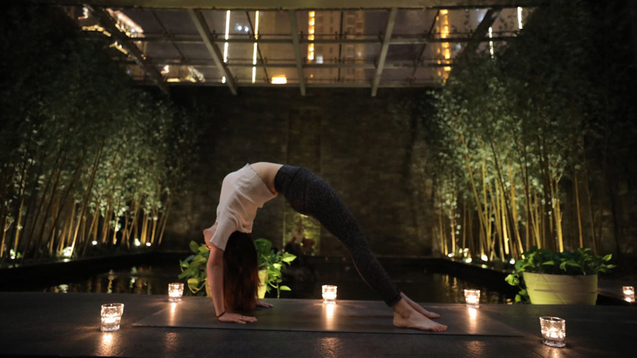 Banyan Tree China Tianjin Riverside Experiences - Things to Do Bamboo Forest Yoga Class