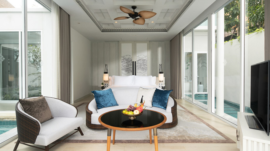 Banyan Tree Thailand Krabi Accommodation - Presidential Beachfront Pool Villa Living Area