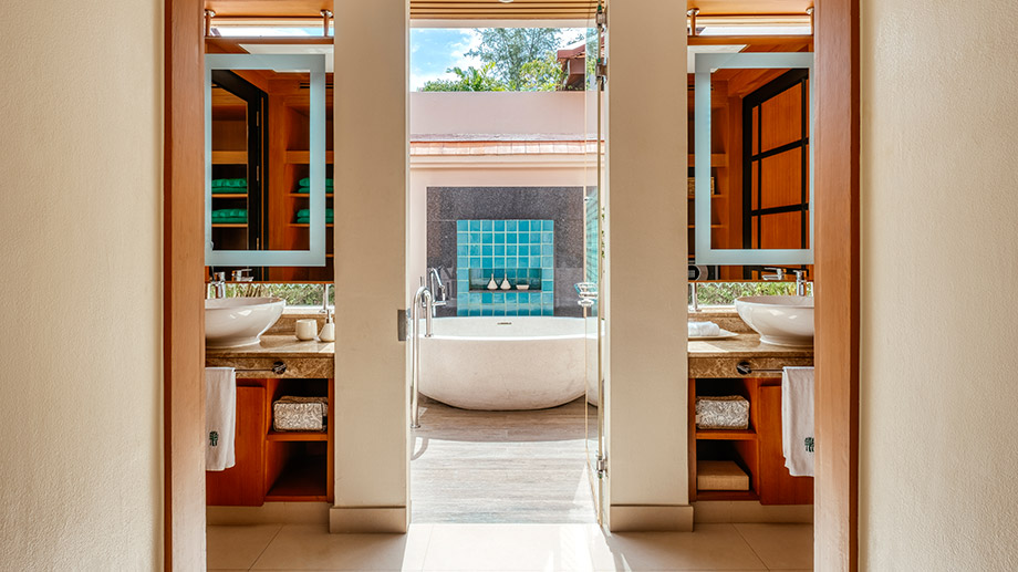 Banyan Tree Thailand Phuket Accommodation - Banyan Lagoon Pool Villa Bathroom