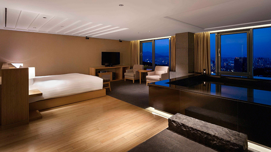 Banyan Tree South Korea Club And Spa Seoul Accommodation - Banyan Pool Deluxe Room Bedroom