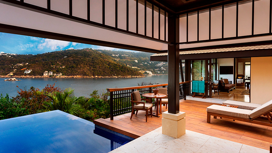 Banyan Tree Mexico Cabo Marques Accommodation - Bay View Pool Villa Terrace