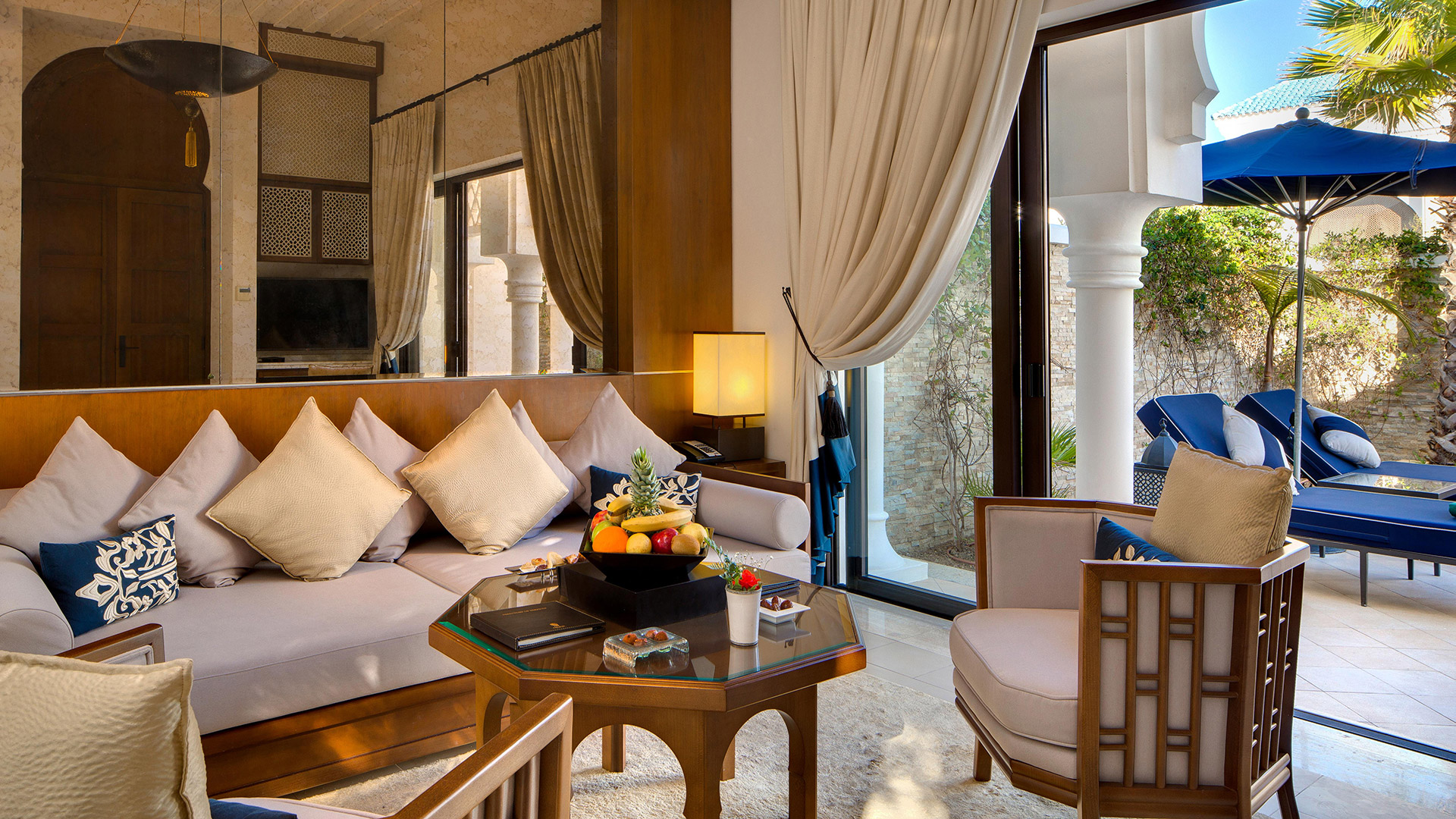 Banyan Tree Morocco Tamouda Bay Accommodation - Harmony Pool Villa Living Room