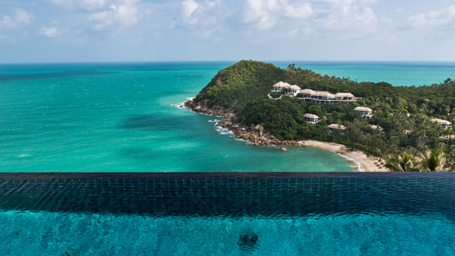 Banyan Tree Thailand Samui Accommodation - Horizon Hillcrest Pool Villa Infinity Pool