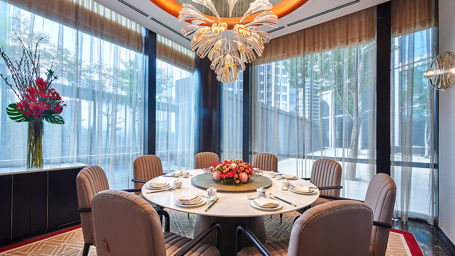 Banyan Tree Malaysia Pavilion Hotel Dining - Jade Pavilion Small Private Dining Room