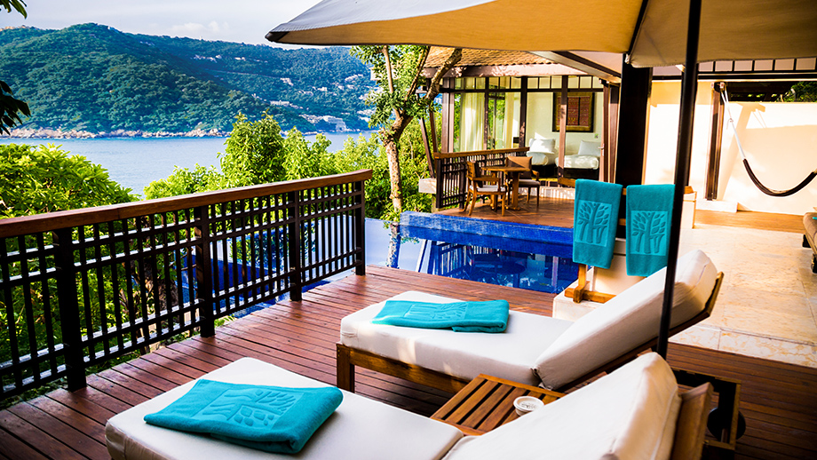 Banyan Tree Mexico Cabo Marques Accommodation - Ocean View Two Bedroom Pool Villa Terrace