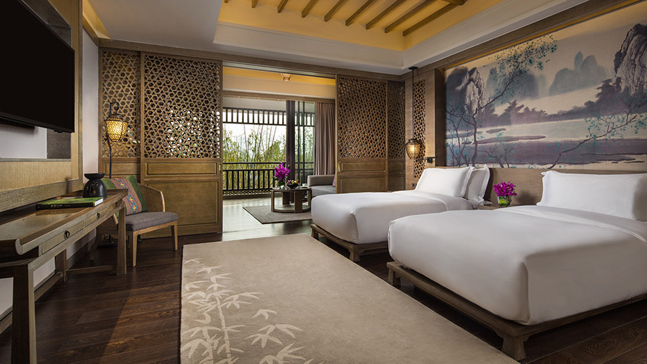 Banyan Tree China Yangshuo Accommodation - Pagoda Lake Suite Twin