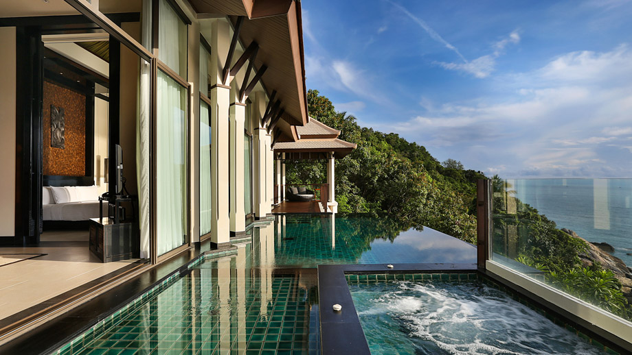 Banyan Tree Thailand Samui Accommodation - Royal Banyan Ocean Pool Villa View