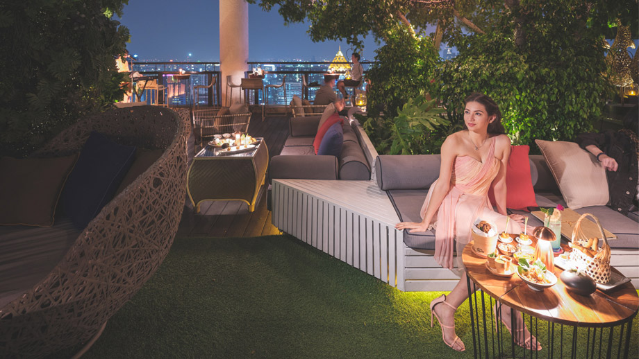 Banyan Tree Thailand Bangkok Dining - Saffron Sky Garden
