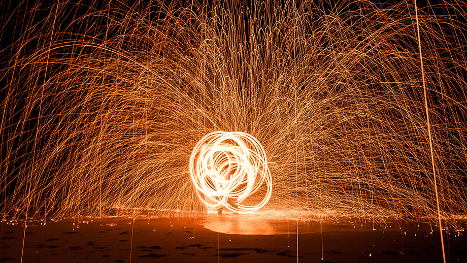 Banyan Tree Thailand Samui Dining - Sands Fire Attraction