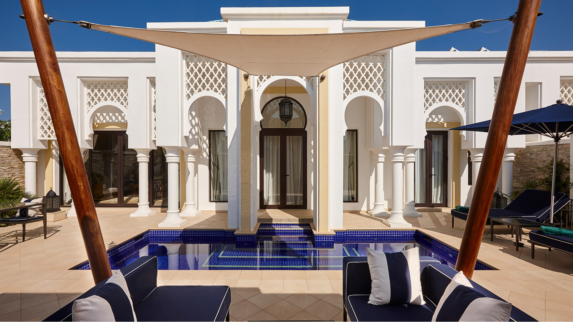 Banyan Tree Morocco Tamouda Bay Accommodation - Serenity Pool Villa Front View