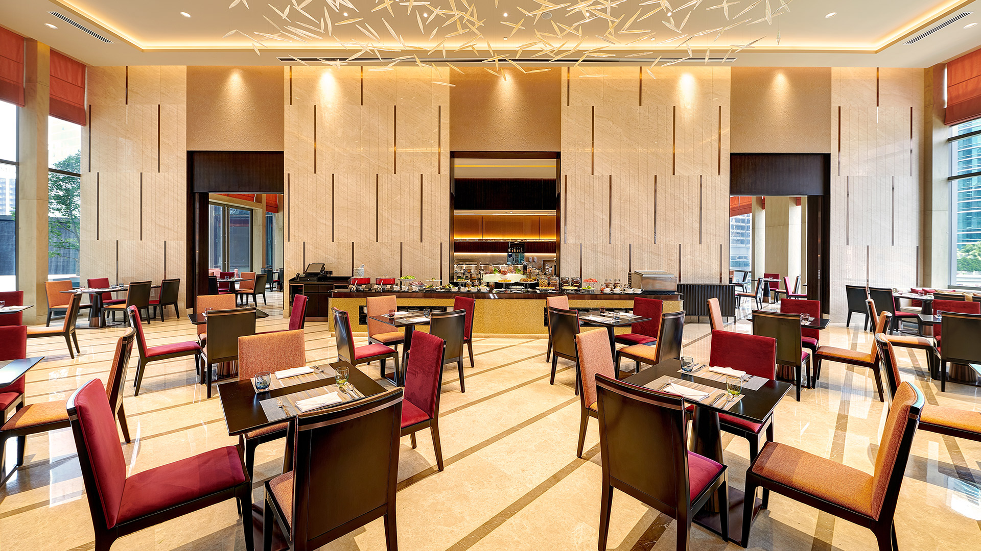 Banyan Tree Malaysia Pavilion Hotel Gallery - The Courtyard Day Shot