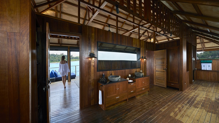 Banyan Tree Indonesia Bintan Accommodation - Kelong Villa Bathroom