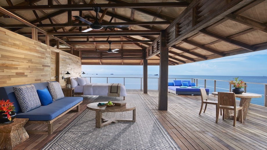 Banyan Tree Indonesia Bintan Accommodation - Kelong Villa Living Room