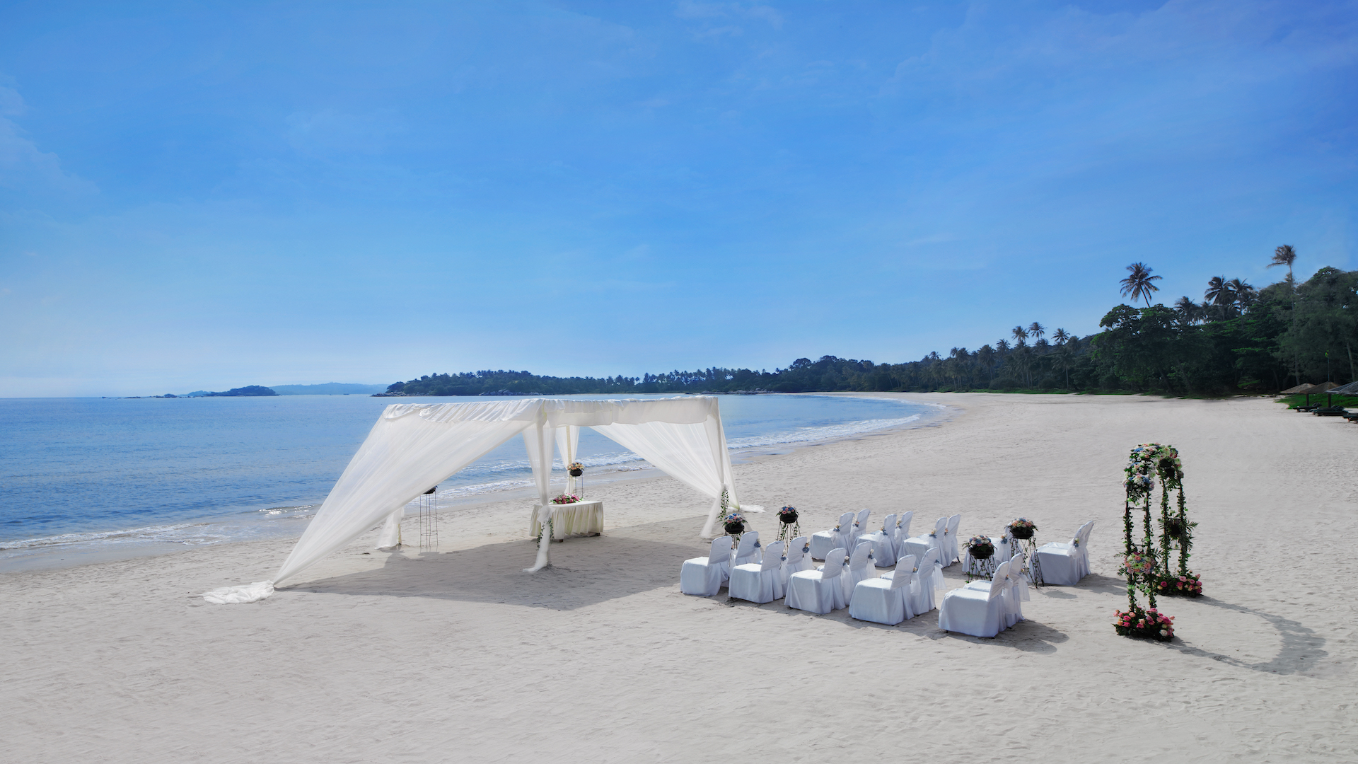bintan, banyan tree, weddings, beachfront