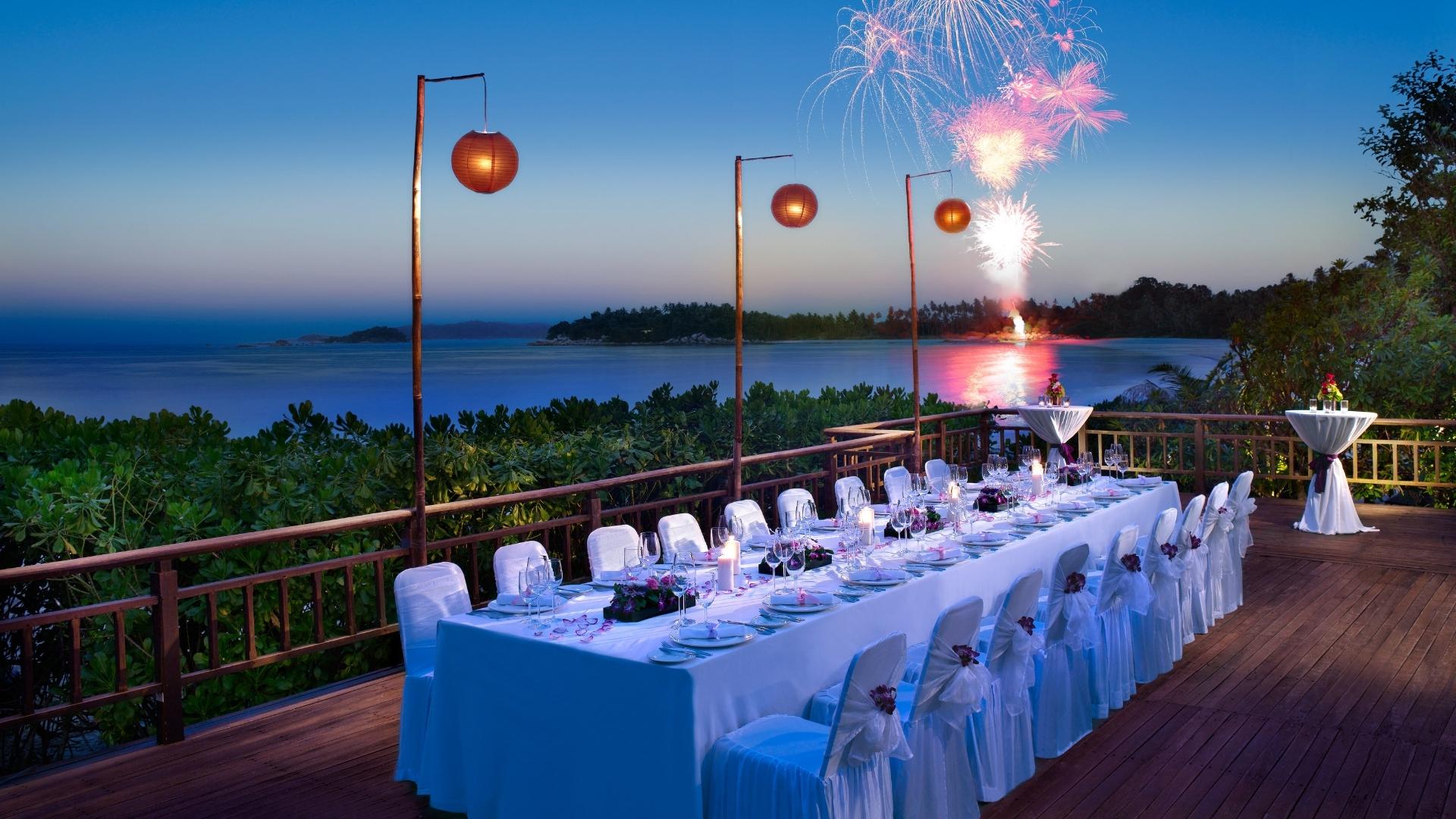 bintan, banyan tree, santai deck, weddings