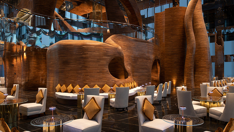 Banyan Tree Qatar Doha Dining - Vertigo Night Shot