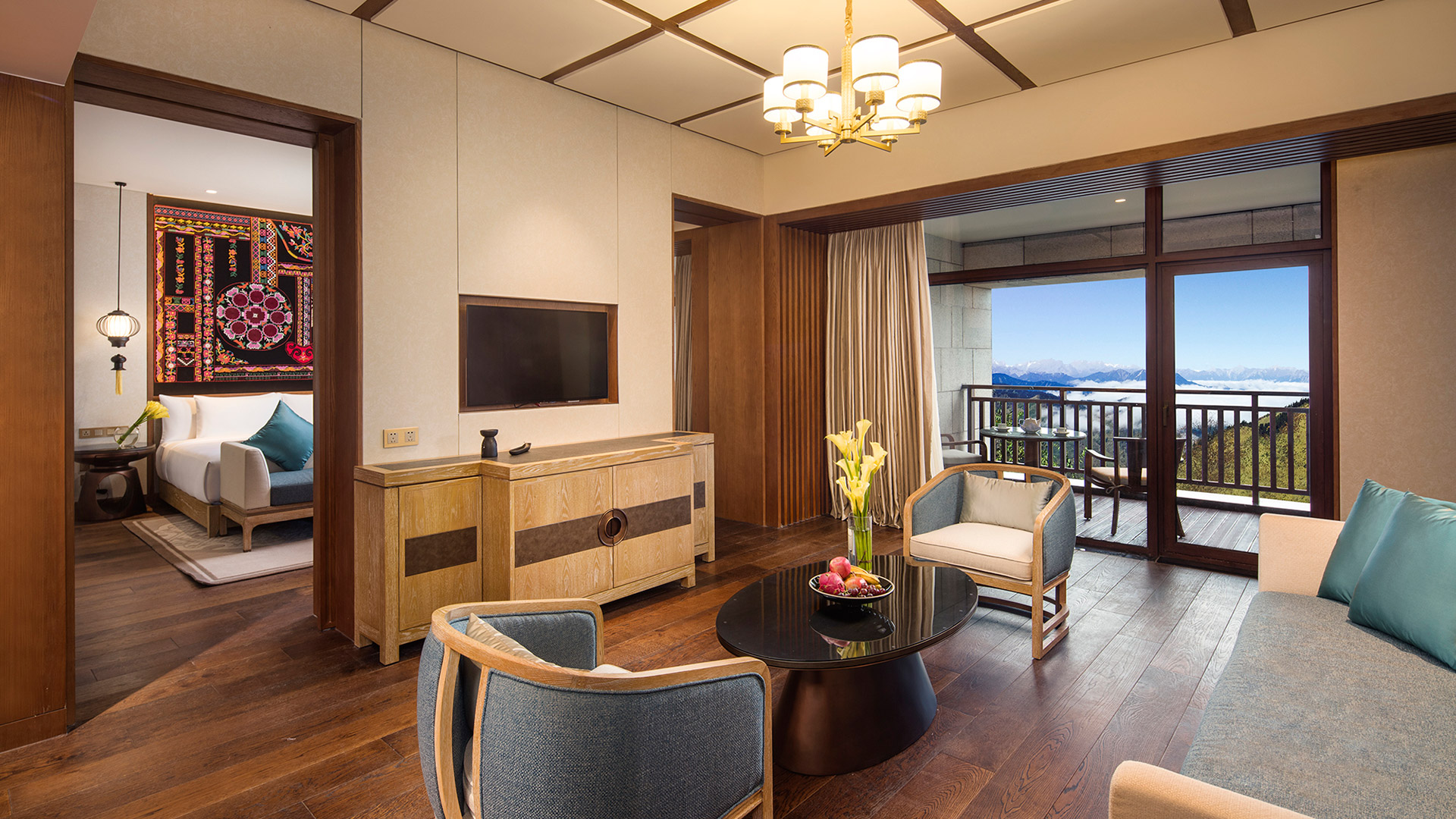 jiuzhaigou panoramic suite