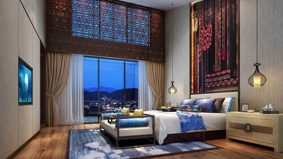 jiuzhaigou presidential suite